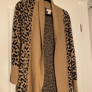 Cheetah cardigan